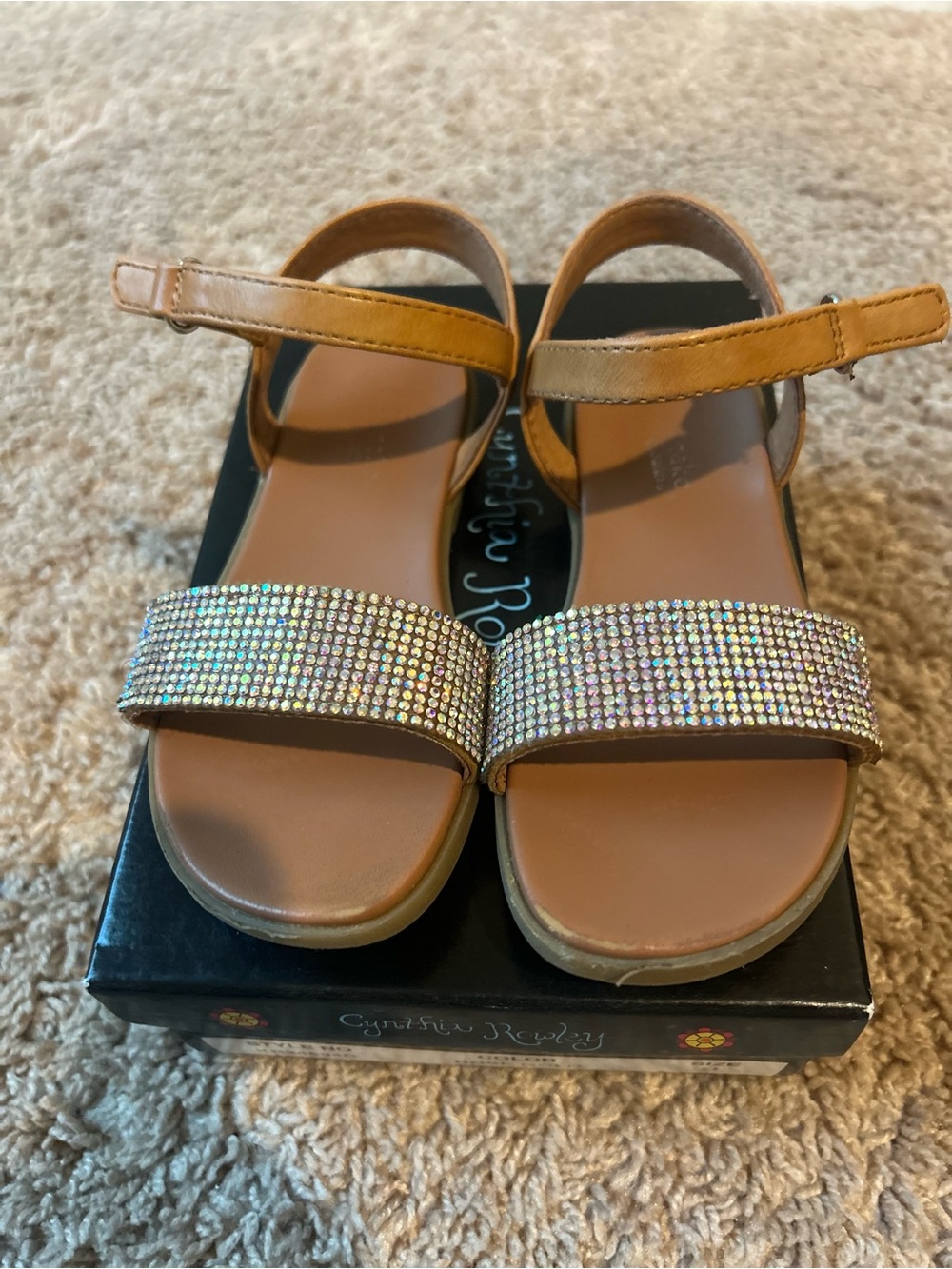 Cynthia Rowley Rose Gold Sandals